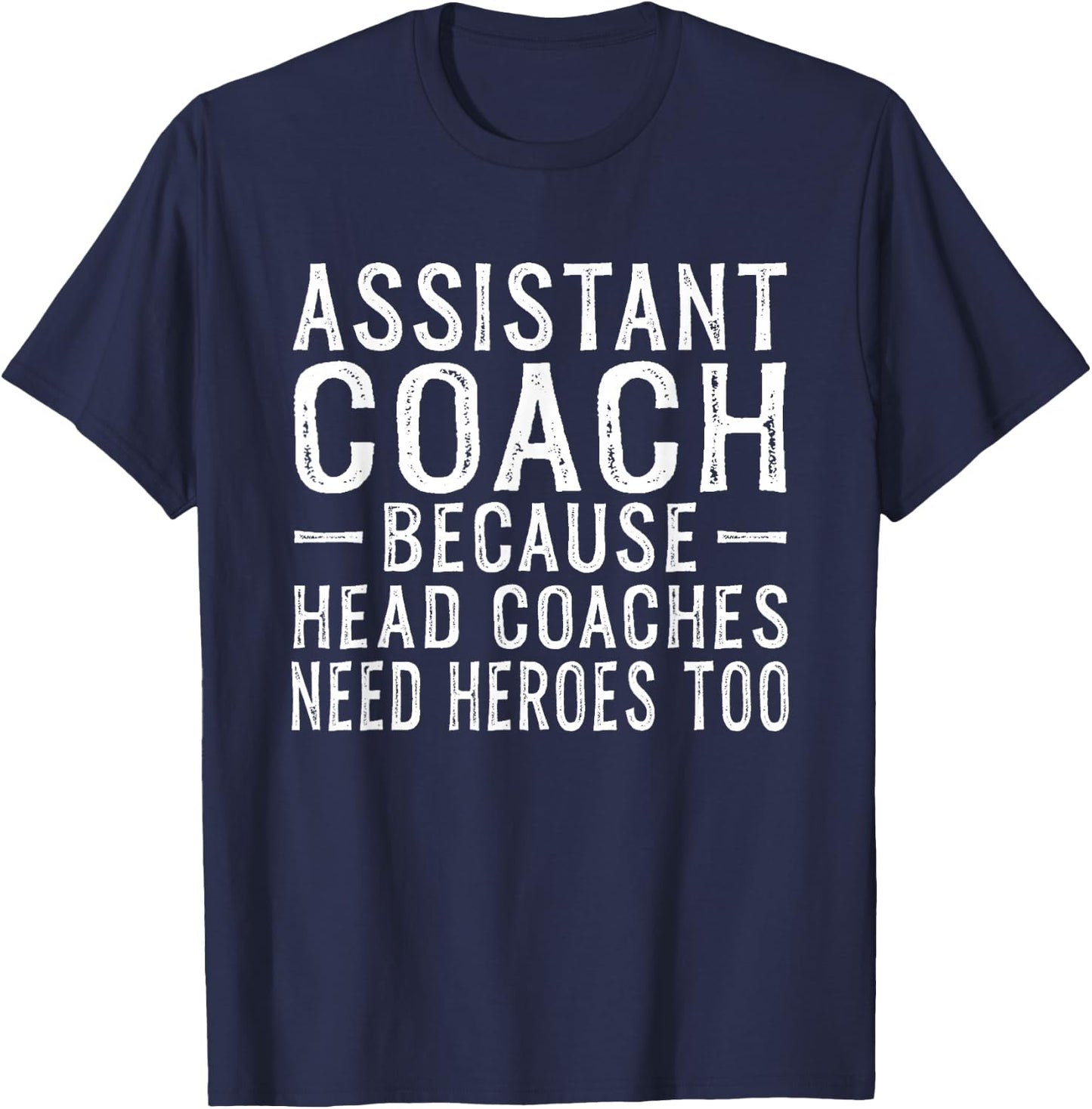 Funny Assistance Trainer T-Shirt - T-Shirt | Navy