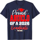 Proud Abuelo of a Class of 2026 Graduate Senior Graduation T-Shirt - T-Shirt | Navy