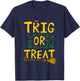 Halloween Math Teacher Trig Or Treat Student School College T-Shirt - T-Shirt | Navy