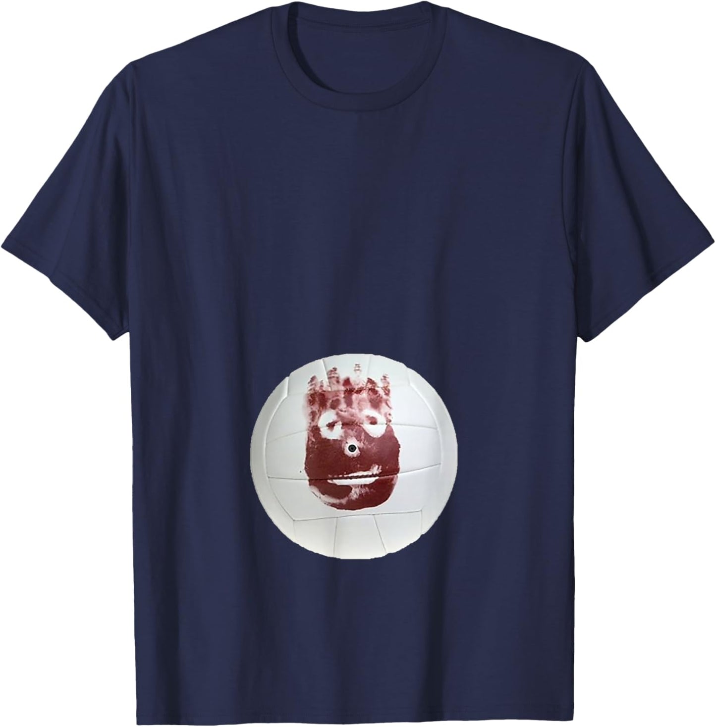 Pregnant Volleyball T-Shirt - T-Shirt | Navy