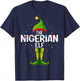 The Nigerian Elf Christmas Group Family Pajama T-Shirt - T-Shirt | Navy