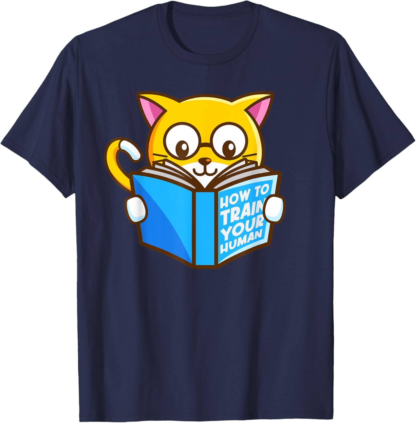 How to train your Human T-Shirt - T-Shirt | Navy