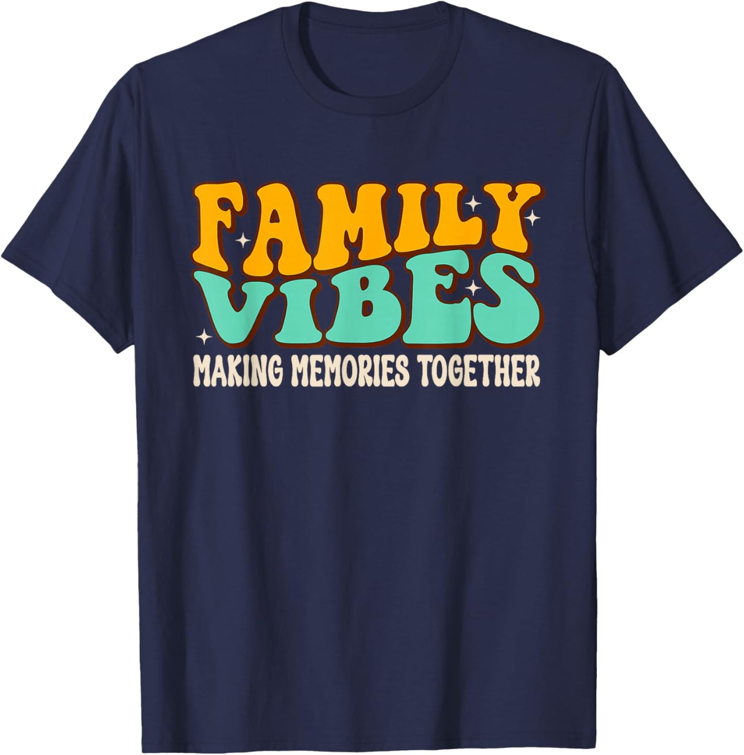 Family Vibes Family Reunion 2024 Making Memories Matching T-Shirt - T-Shirt | Navy