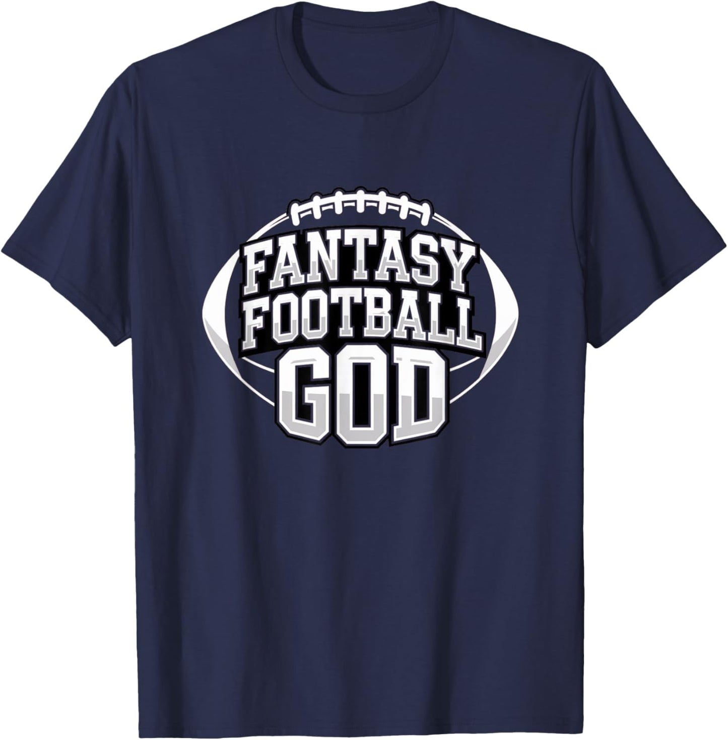 Fantasy Football God - Fantasy Football Winner T-Shirt - T-Shirt | Navy