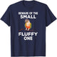 Conure Beware Of The Small Fluffy One Funny Parrot Bird T-Shirt - T-Shirt | Navy