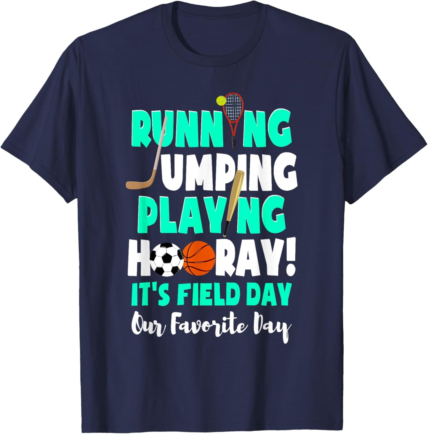 Field Day School T-Shirt - T-Shirt | Navy