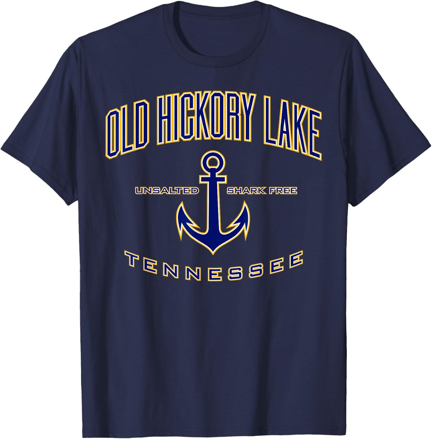 Old Hickory Lake Shirt , Men, Girls & Boys T-Shirt - T-Shirt | Navy