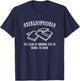 Reader Bibliophobia The Fear Of Running Out Of Books To Read T-Shirt - T-Shirt | Navy