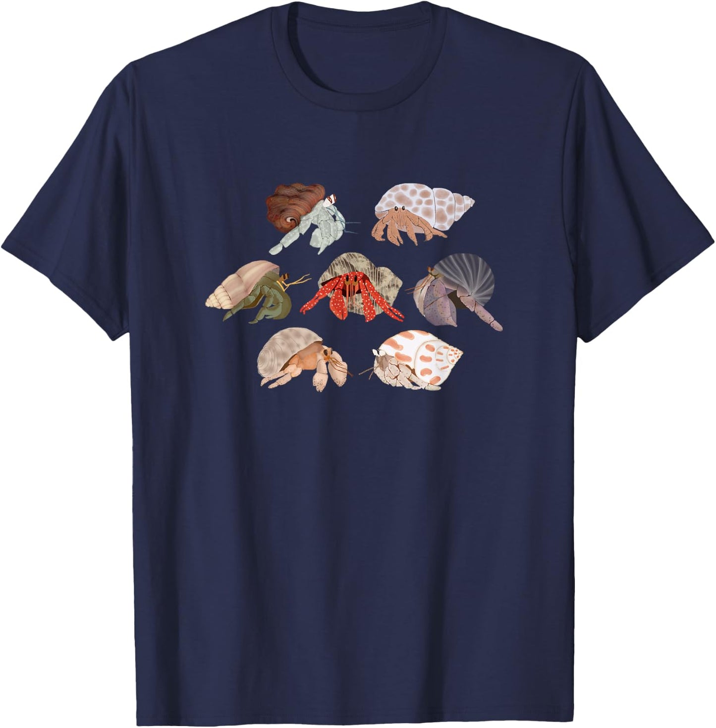 Hermit Crabs T-Shirt - T-Shirt | Navy