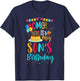 OMG It's My Son's Birthday Happy To Me You Mommy Daddy T-Shirt - T-Shirt | Navy