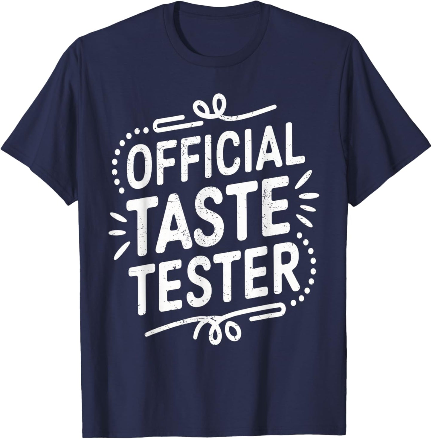 Cook Helper - Official Taste Tester T-Shirt - T-Shirt | Navy
