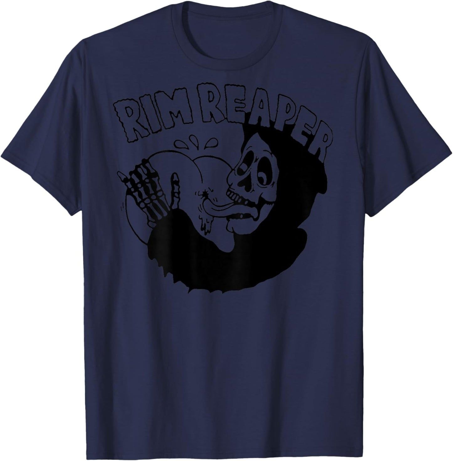 Rim Reaper (on back) T-Shirt - T-Shirt | Navy