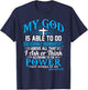 Exceedingly Abundantly Ephesians 3:20 Christian T-Shirt - T-Shirt | Navy