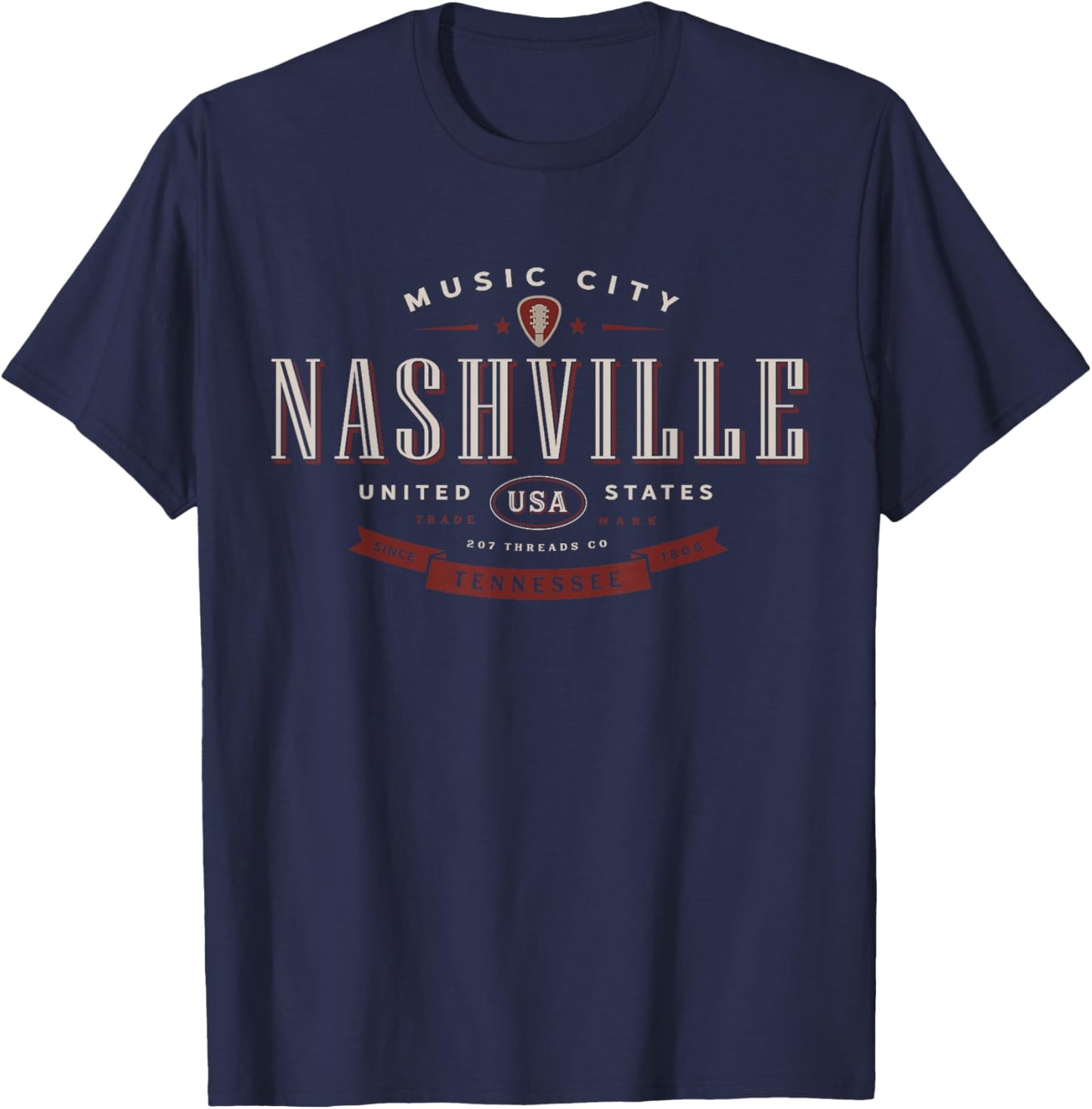 Nashville T-Shirt - T-Shirt | Navy