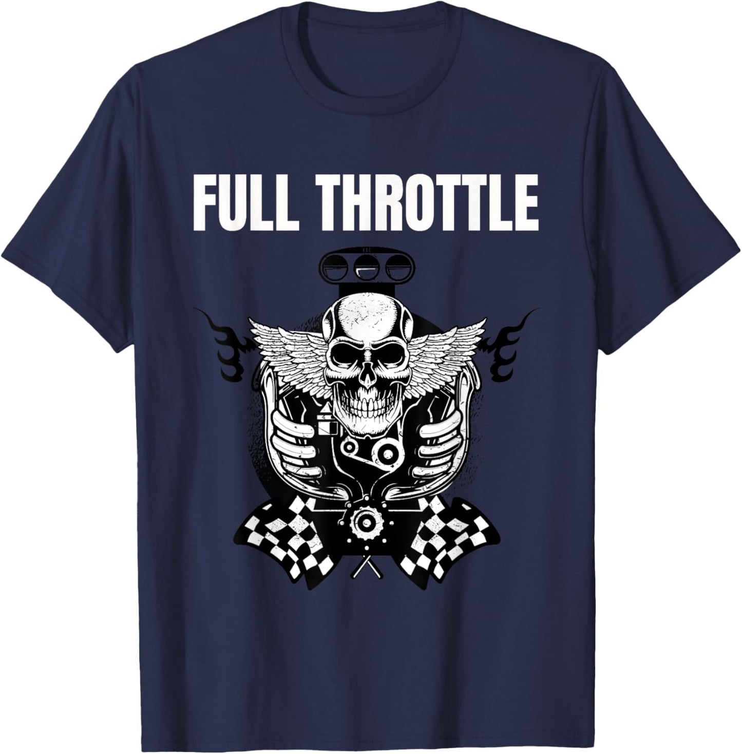 Full Throttle T-Shirt - T-Shirt | Navy