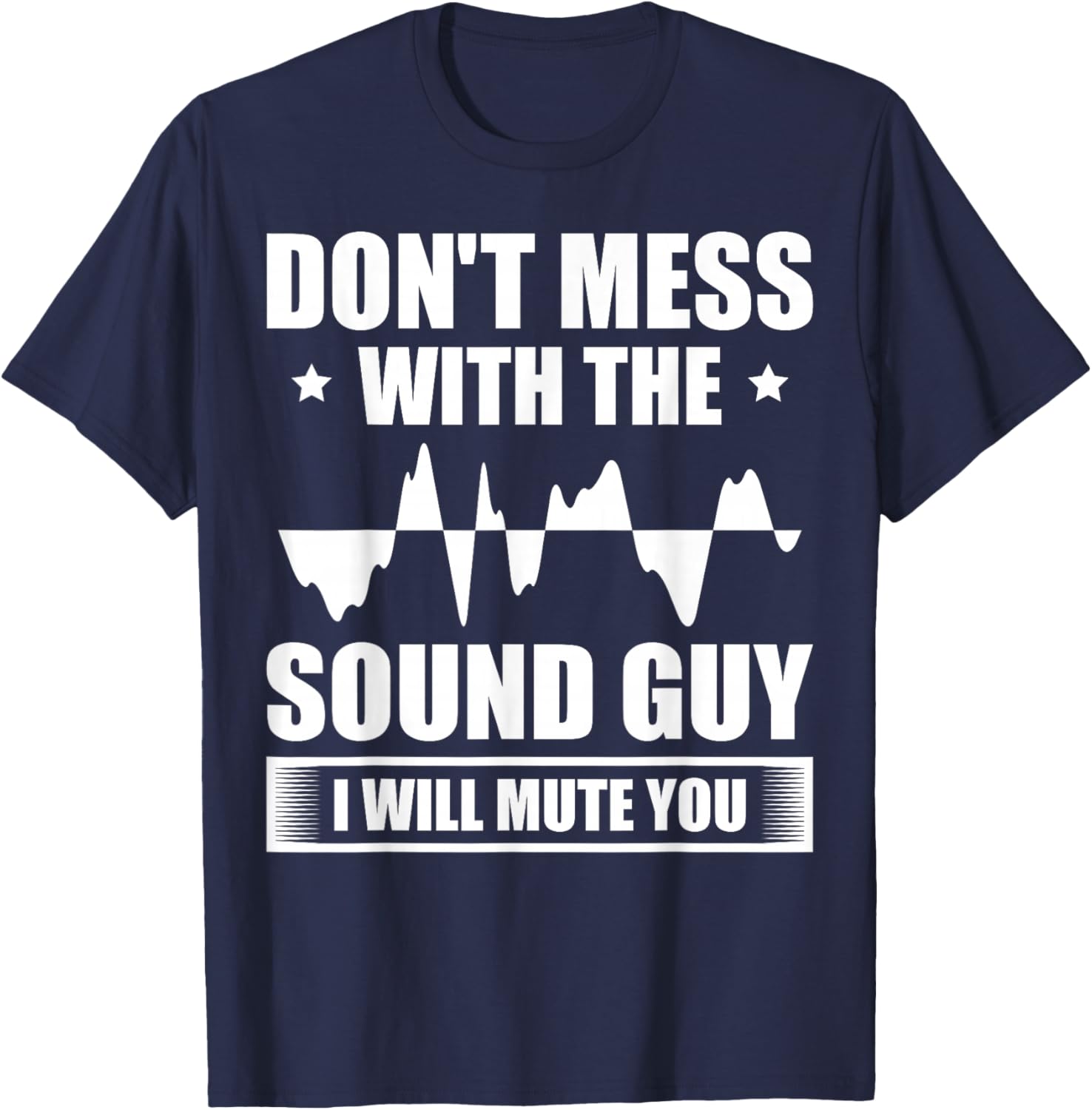 AV Tech Audio Visual Technician Audio Video Technician T-Shirt - T-Shirt | Navy