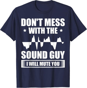 AV Tech Audio Visual Technician Audio Video Technician T-Shirt - T-Shirt | Navy