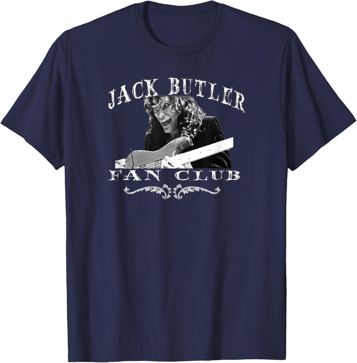 Jack Butler Guitar Music God !!! Awesome Funny T-Shirt - T-Shirt | Navy