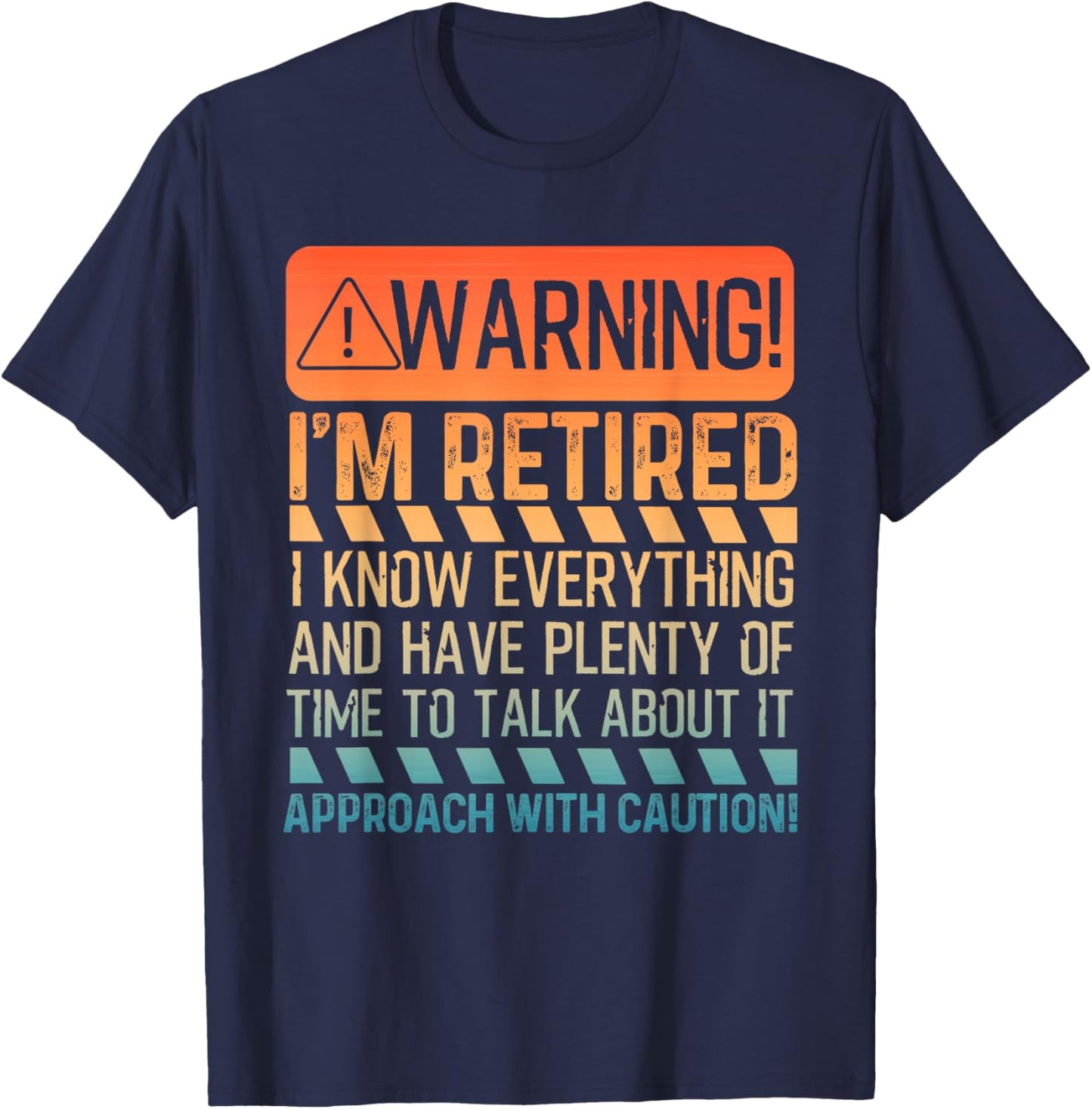 Retirement Design Women Retiree Retired Retirement T-Shirt - T-Shirt | Navy