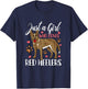 Red Heeler Just A Girl Who Loves Red Heelers Gift T-Shirt - T-Shirt | Navy