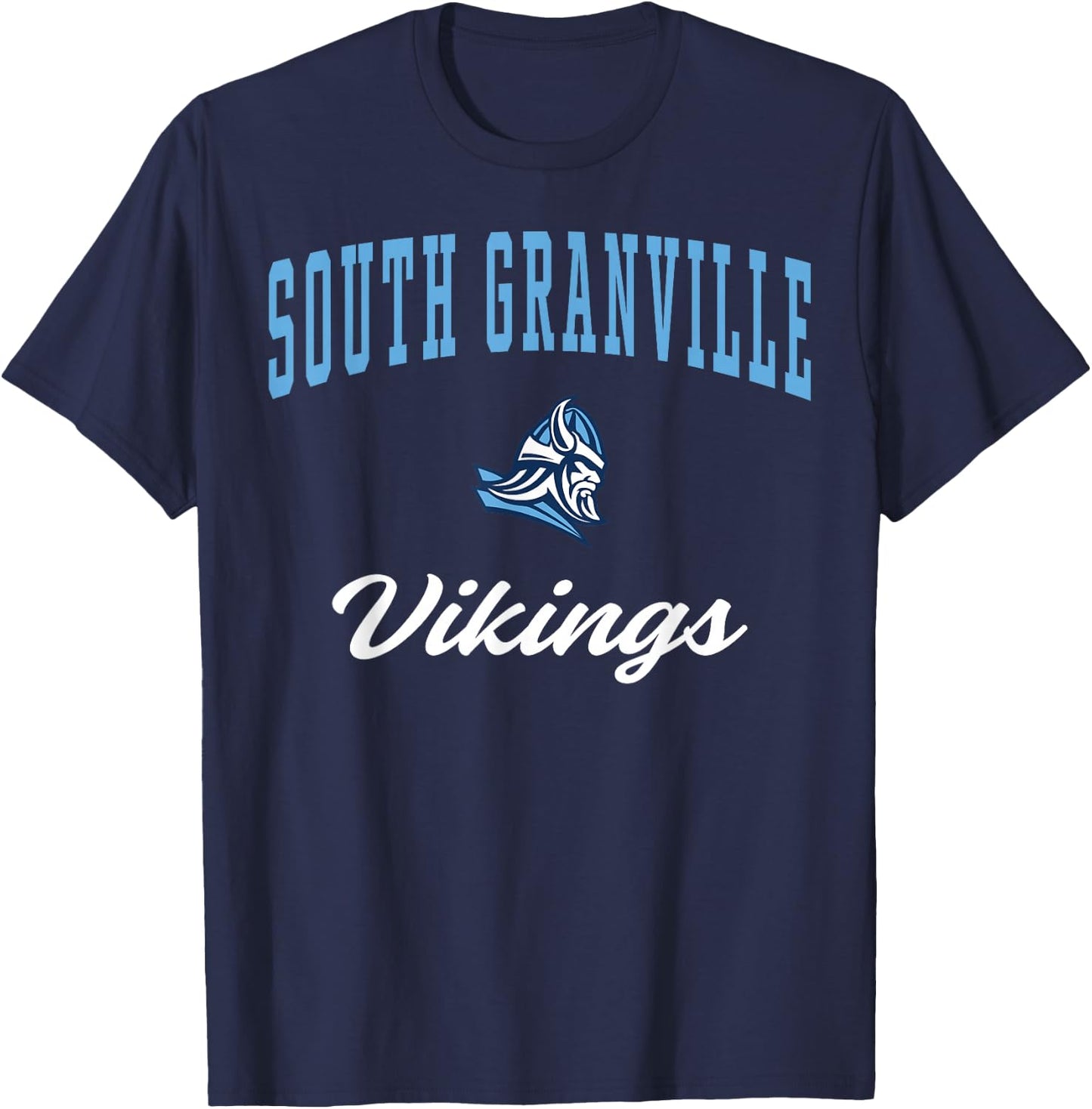 South Granville High School Vikings T-Shirt - T-Shirt | Navy