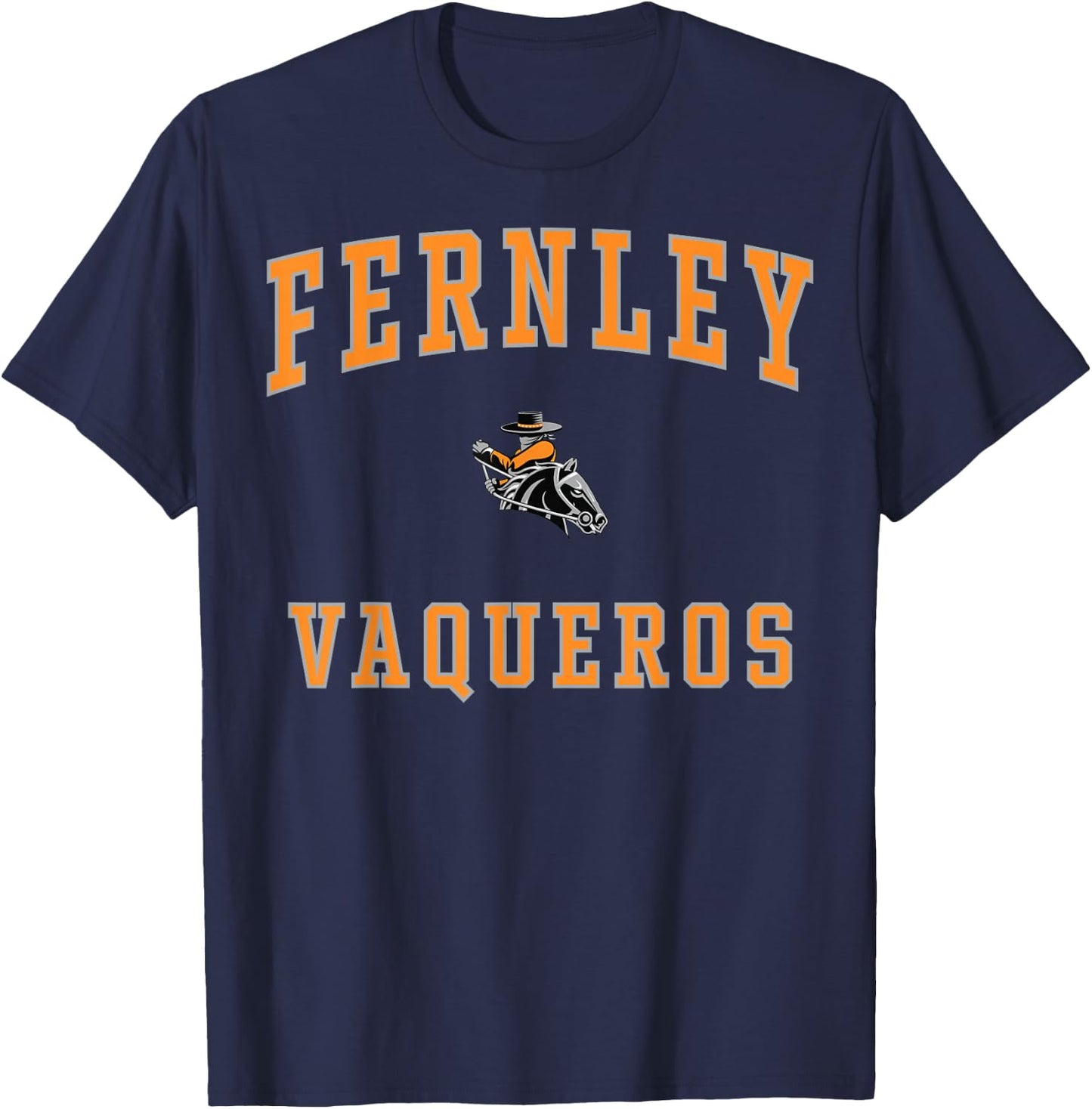 Fernley High School Vaqueros T-Shirt - T-Shirt | Navy