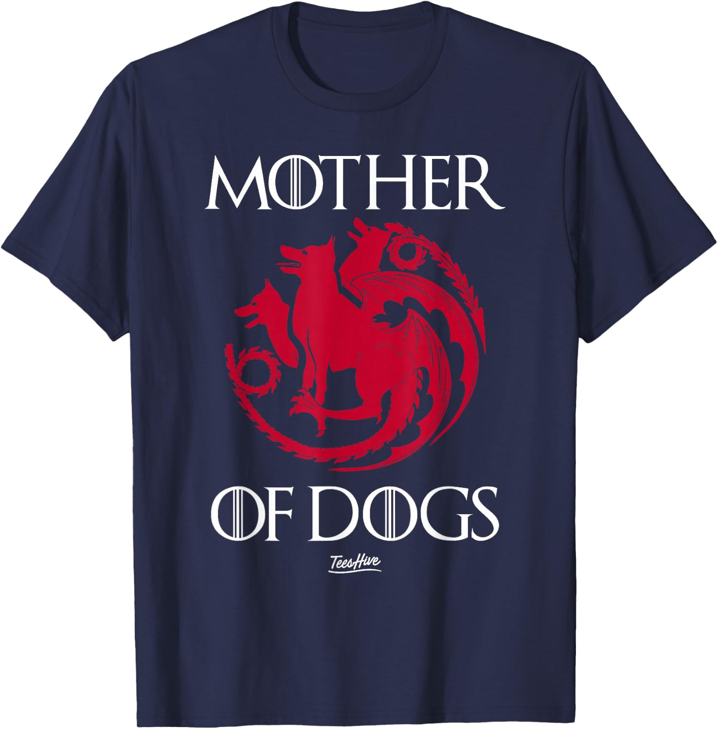 Mother of Dogs T-Shirt - T-Shirt | Navy