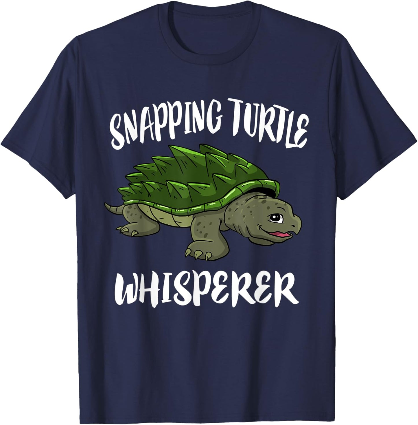 Snapping Turtle Whisperer T-Shirt - T-Shirt | Navy