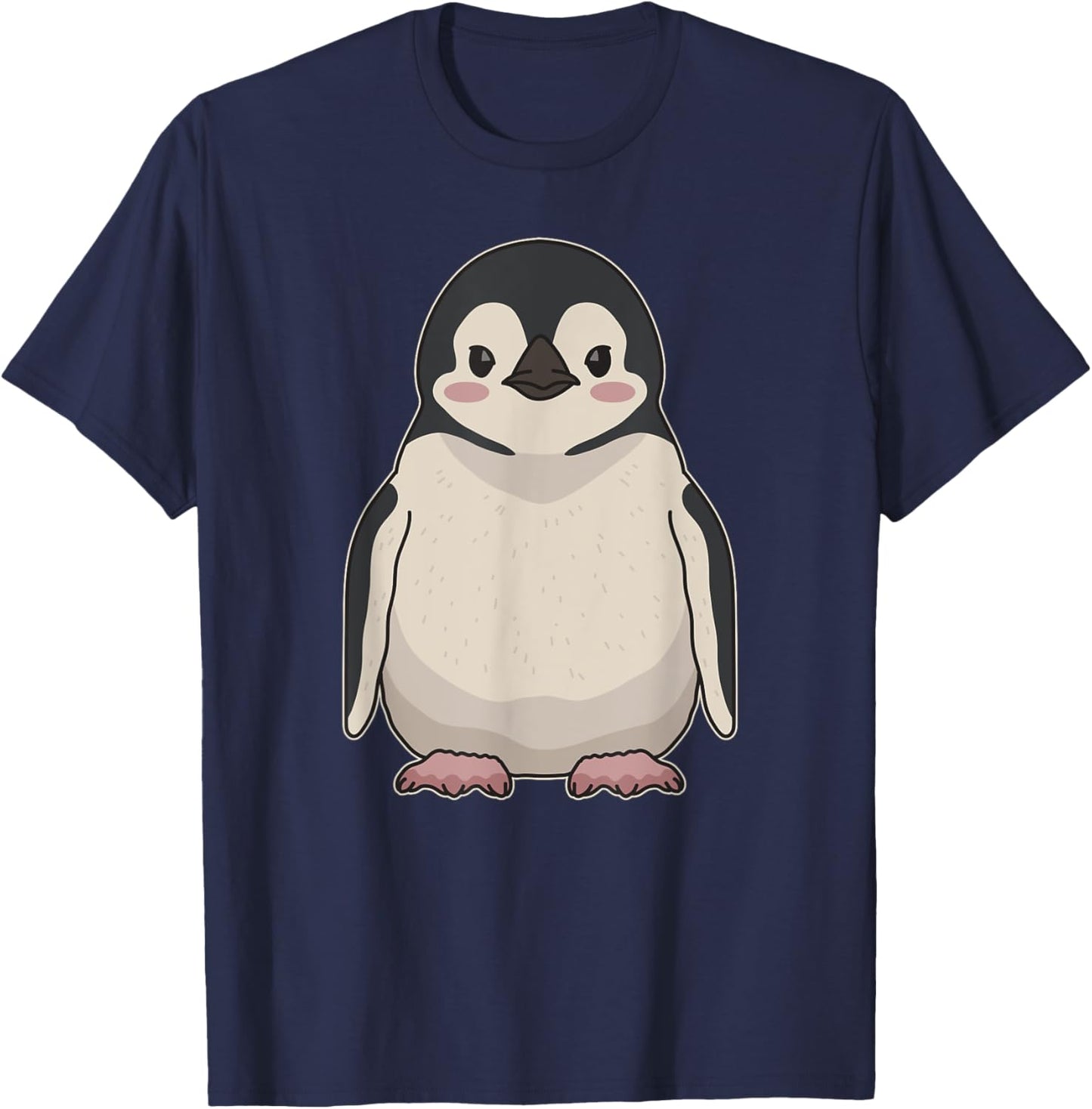 Penguin Lovers | Cute Penguins T-Shirt - T-Shirt | Navy