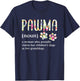 Pawma Woman Who Claims Her Children's Dogs Are Her Granddogs T-Shirt - T-Shirt | Navy