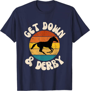 Get Down and Derby T-Shirt - T-Shirt | Navy