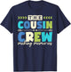 Cousin Crew 2025 Making Memories Family Vacation Camp Kids T-Shirt - T-Shirt | Navy