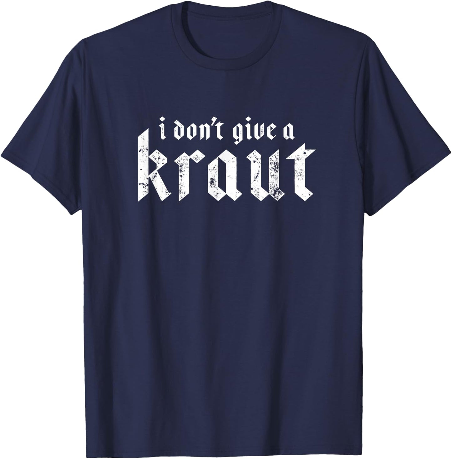 Funny Sauerkraut Kraut Oktoberfest Bratwurst Sausage Chef T-Shirt - T-Shirt | Navy