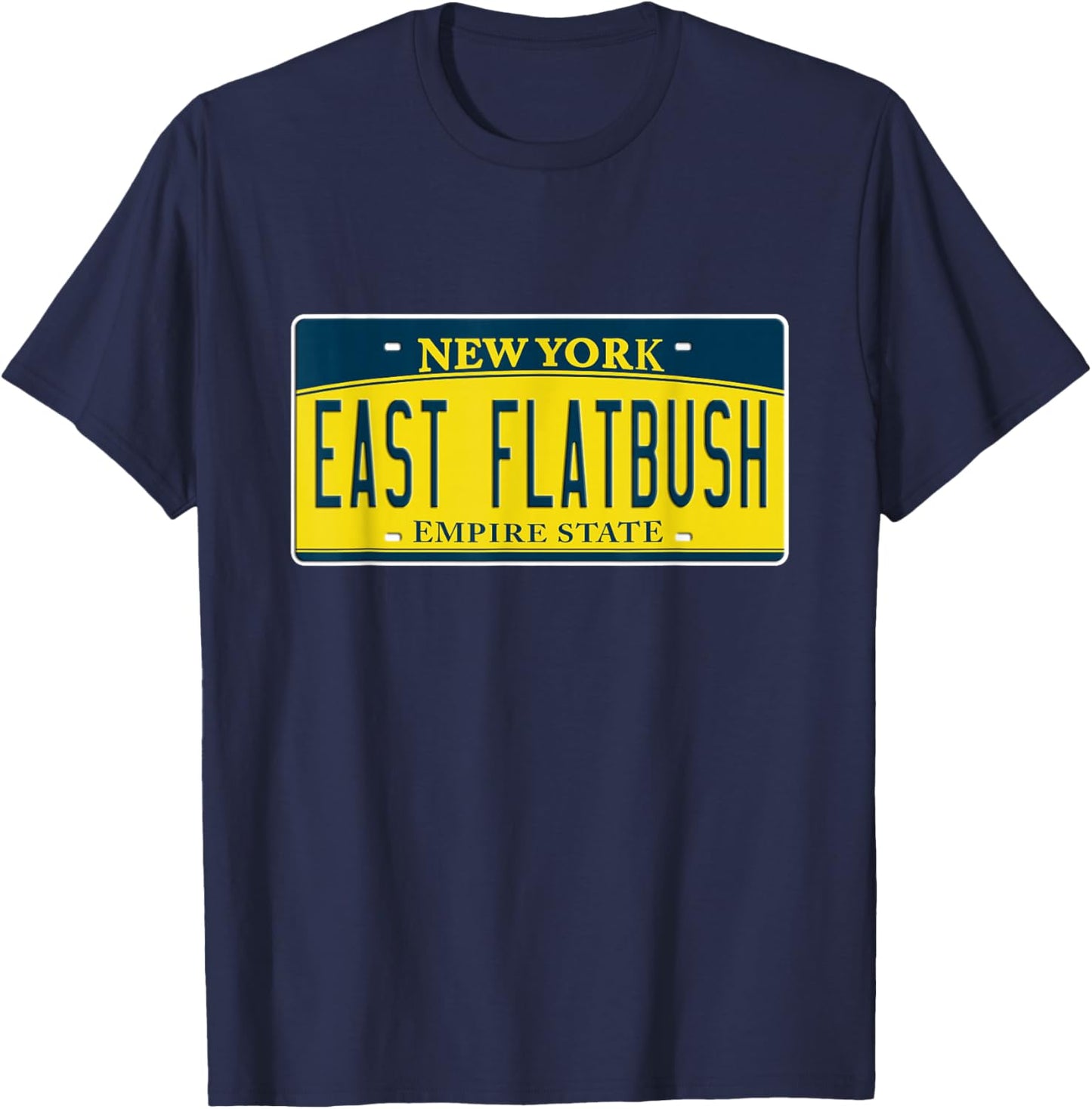 East Flatbush Brooklyn NY New York Home Neighborhood T-Shirt - T-Shirt | Navy