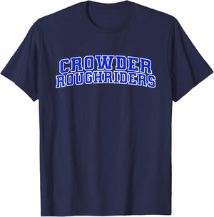Crowder College Apparel Sports Fan T-Shirt - T-Shirt | Navy
