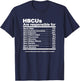 HBCU facts T-Shirt - T-Shirt | Navy