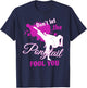 Don't Let The Ponytail Fool You Martial Art for Girls T-Shirt - T-Shirt | Navy