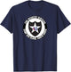 2nd Infantry Division Camp Red Cloud Korea Emblem Veteran T-Shirt - T-Shirt | Navy
