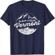 Vermont Emblem Vermont T-Shirt - T-Shirt | Navy