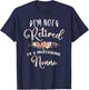Mother's Day Grandma Gifts I'm Not Retired I'm a Professional Nonna T-Shirt - T-Shirt | Navy