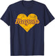 Junction City Dragons Over Heart T-Shirt - T-Shirt | Navy