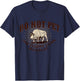 Do Not Pet the Fluffy Cows Billings MT Bison Souvenir Funny T-Shirt - T-Shirt | Navy