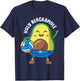 Funny Volleyball Avocado Lover Holy Blockamole T-Shirt - T-Shirt | Navy