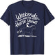 Weekends Are For Horse Shows T-Shirt - T-Shirt | Navy