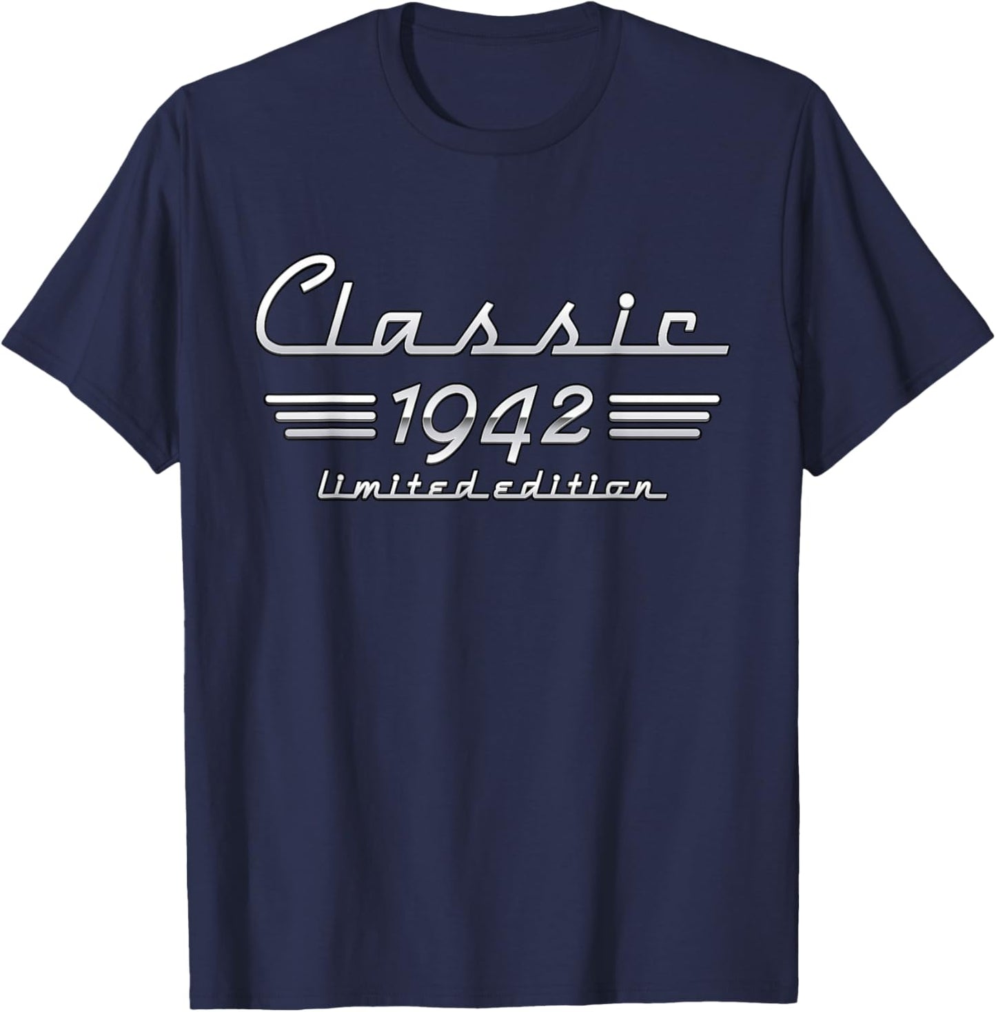 84th Birthday 84 Year Old Classic 1942 Car Limited Edition T-Shirt - T-Shirt | Navy