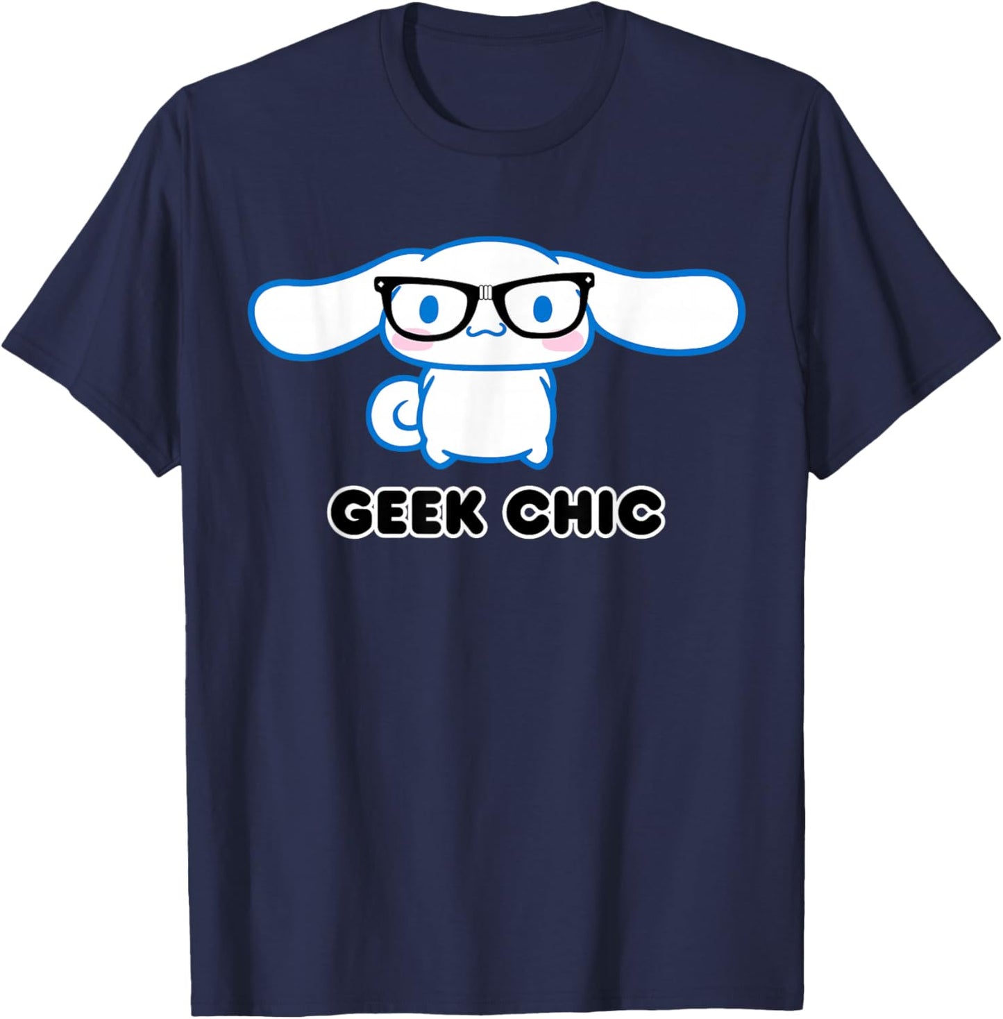 Cinnamoroll Geek Chic T-Shirt - T-Shirt | Navy