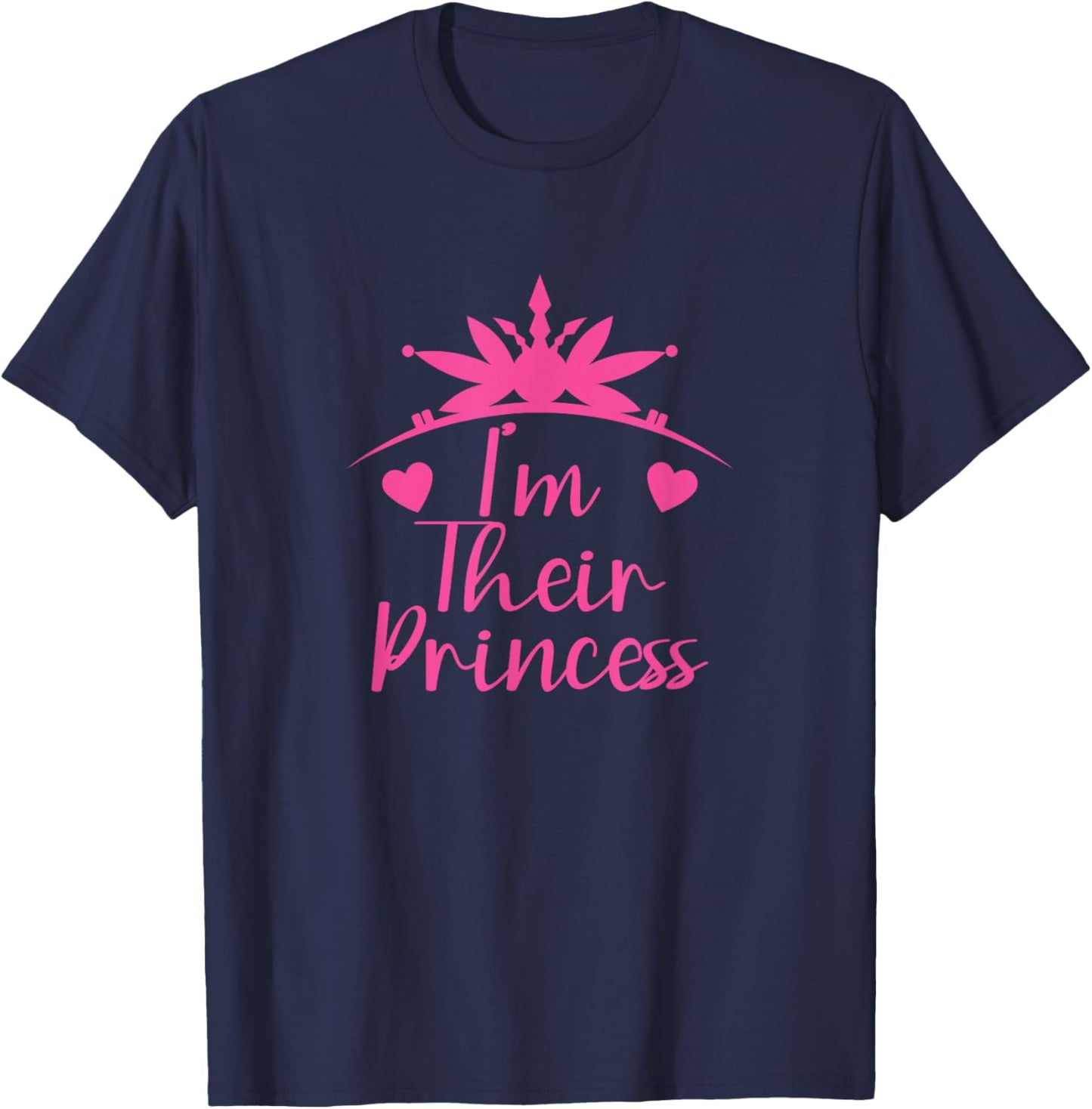 I'm Their Princess Fairytale Mistress T-Shirt - T-Shirt | Navy