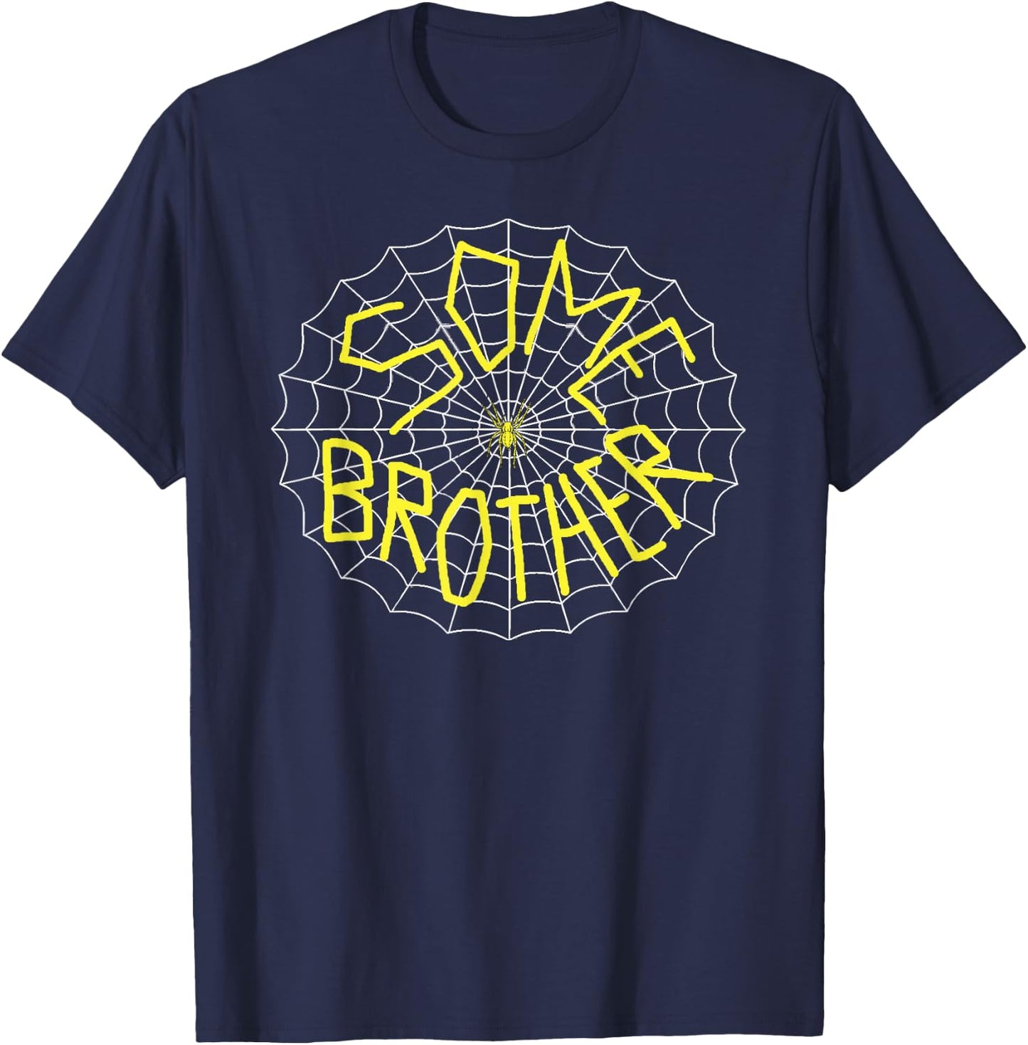Charlotte's Some Brother Spider Web T-Shirt - T-Shirt | Navy