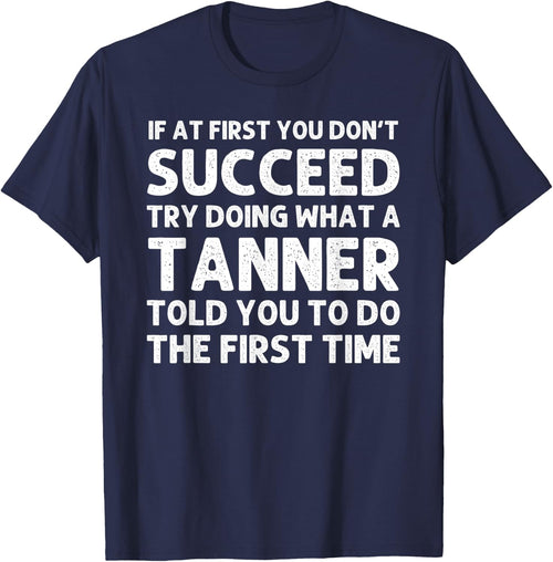 TANNER Funny Surname Family Tree Birthday Reunion Idea