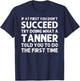 TANNER Funny Surname Family Tree Birthday Reunion Idea T-Shirt - T-Shirt | Navy